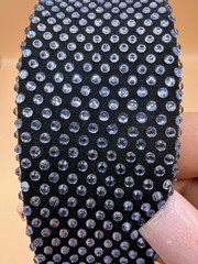 Claires Headband Black Blue Rhinestone Gems Hair Accessory Costume Cosplay