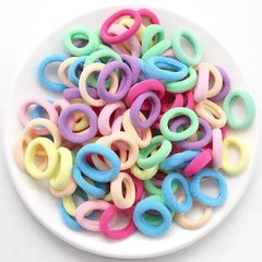 200 PCS Elastic Hair Ties Band Rope Ponytail Scrunchies Hair Holder for Girls