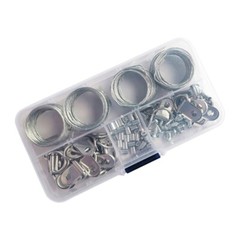 Flexible Wire Rope Reliable Metal Wire Rope Set 124pcs/set for Hanging Photos