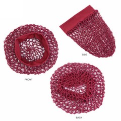 Night Sleeping Mesh Turban Women Crochet Fish Snood Slouchy Hair Net Cover Islam
