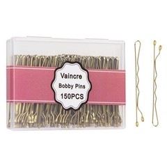 Blonde Bobby Pin for Buns, 150 Count Hair Pins Bulk with Storage Case, Pain-H…