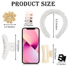 Ouliget Hair Accessories Set for Women, 1 Count (Pack of 31), Neutral Colors