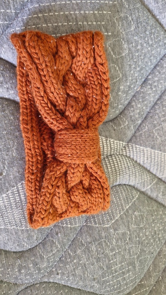 Kmart Fine Knit Headwrap – Brown *NEW NO TAGS*