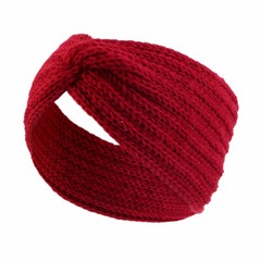 Winter Knitted Women Twisted Warm Headband Turban Hairband Girl Solid Color Knot