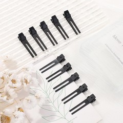 120pcs Double Prong Curl Clips, 1.8′ Stainless Steel Hair Clips for Hair Bow,…