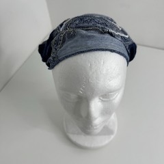 Paisley Bandana Print Boho Headband Yoga Sweatband Hairband Wrap Stretchable