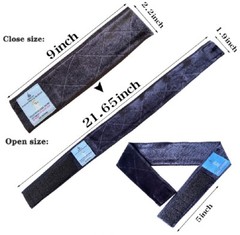 New Premium Collection Velvet Headband Accessories Wig Grip Black Begie Brown