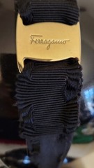 Salvatore ferragamo Vara Ribbon Headband Hair Accessory Black
