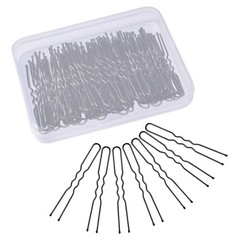 U Shaped IKOCO 2.4 inch Hair Pins for Women’s Ballet Buns with Storage Box