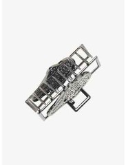 Scream Ghost Face Bling Claw Hair Clip Metal Rhinestone Sparkly Brand New