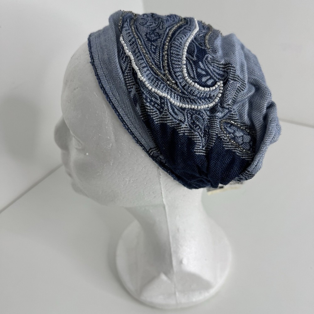 Paisley Bandana Print Boho Headband Yoga Sweatband Hairband Wrap Stretchable