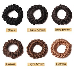 Hair Ties Braided Hair Elastic Rope Ponytail Holders Imitation Head Ropes Hai…