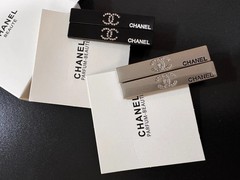 NEW Chan.. Beauty Hair Clip Set (2 Pcs) | New with Box – Black & Silver