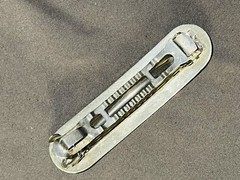 Celtic Knot Hair Clip Vintage 90s French Barrette Accessory Stainless Steel EUC
