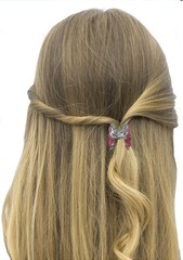 Set of 28, 28 Count, Mini Claw Clips 2 Style Hair Styling for Women Girls 16d7