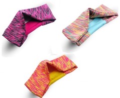 3pcs Women Sport Headband Female Elastic Fitness Sweatband Hairband Workout Gym