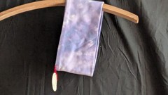 Daisy Hollow Farm Tie Dye Hair Band Headband Purple Blue Handmade Boho NWT