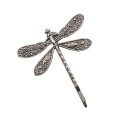 12Pack Dragonfly Shape Women Metal Hair Clips Barrette Slide Grips Clip Hairpin