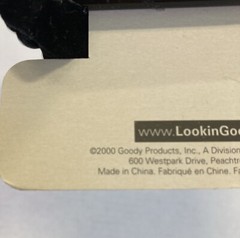 Goody Satin Braided Buckle Barrette Twist Bun Ponytail Tie Back New 2000 (3) A2