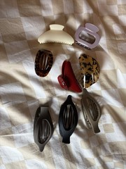 Claw Clips Medium and Small Size Flat Claw Clip Tortoiseshell Claw 1PCS
