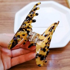 2 Pack Big Hair Claw Clips 1 Count (Pack of 2), tortoise hair clip