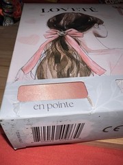 Loveté Ballet Bow Hair Set Fabric Lace Beaded Pink White Black for Women Teens