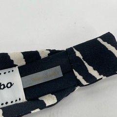 AUTUMN ADEIGBO Headband NEW Zebra Animal Print Black Hair Accessory Rare NWOT