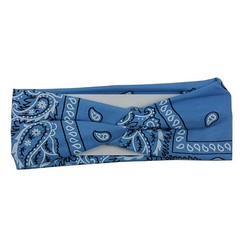 Bandana Headband Yoga Hairband Head Wrap Paisley Twisted Headband
