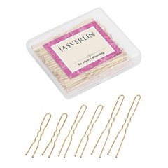 Blonde U Shaped Hair Pin for Buns, Gold Large Mini U Bobby Pins for Girls Upd…