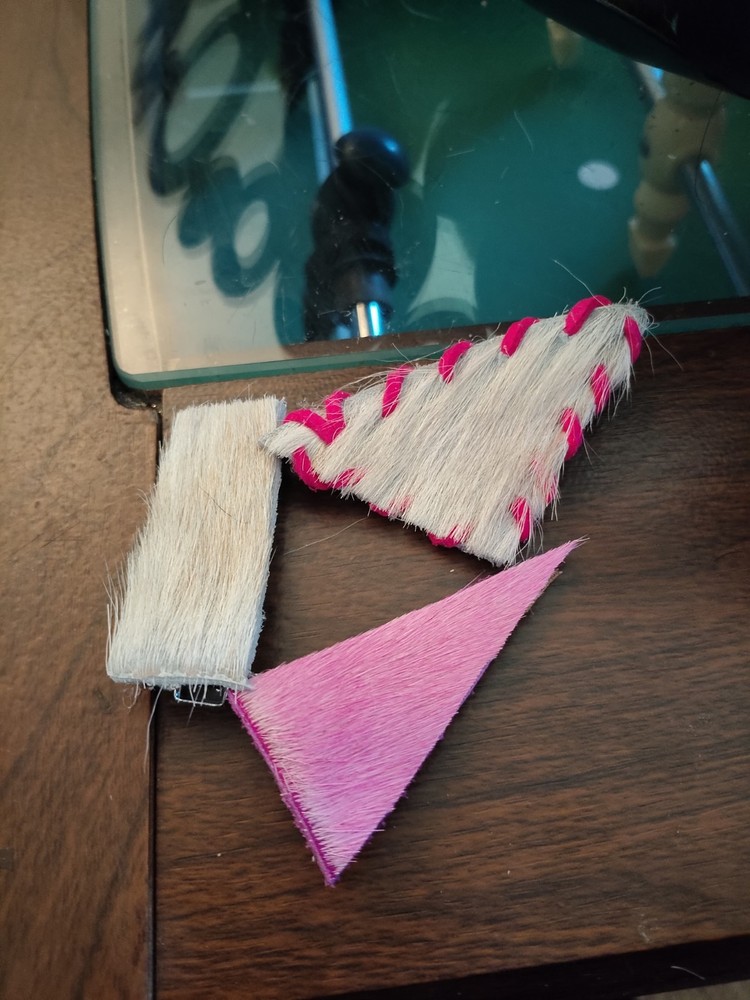 Artisan 3 Cowhide Hair On Hide Alligator Hair Clip 1.75″ Hair Accessories