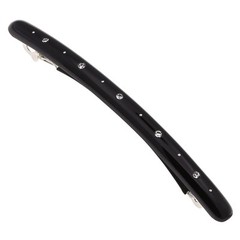 Camila Paris CP3251 French Hair Barrette Large Brown, Long Skinny Strong Grip
