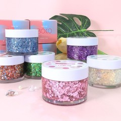 50ML Red White Blue Body Glitter Gel – Perfect for Independence Day Sparkle