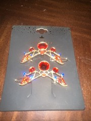 Disney Snow White and the Seven Dwarfs Snow White Crown Barrette Set. New W/tags
