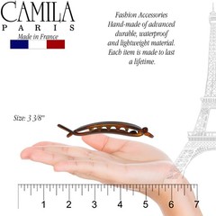 Camila Paris CP2316 French Hair 1 Count (Pack of 1), Tortoise Shell 3.5″