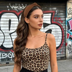 4 Pack Knotted Headbands for Women, Wide Twist Fabric Hairbands, Solid Color …