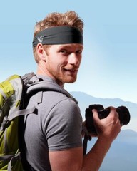4 Pack Running Headbands for Men Sweatbands Sports Sweat Bands Workout Fitness