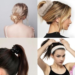 Ouliget Hair Accessories Set for Women, 1 Count (Pack of 31), Neutral Colors