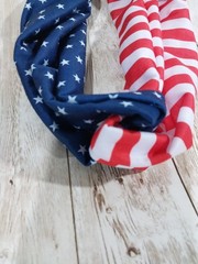 New! Patriotic Stars & Stripes Hair Band Headband July 4th Party American Flag