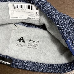 adidas Women’s Knit Lined ClimaWarm Headband Blue Temperature Regulation T1