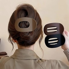 Korean Elegant Hair Claws Crab Matte Acetic Acid Hair Clip Spoon Hairgrip Hairpi