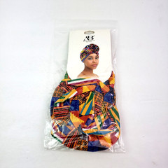 AB Ana Beauty New York Womens Multicolor Hair Wrap Turban Headwrap ASC0427