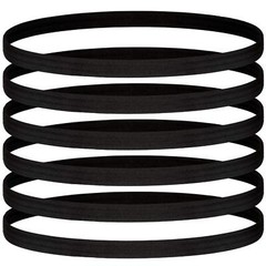 12 Pieces Thin Elastic Sports Headbands Skinny Athletic Hair Bands Yoga Head Ban
