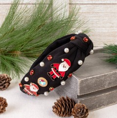 Christmas – Santa Claus Knotted Headband