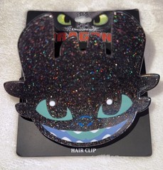 Dreamworks How To Train Your Dragon Toothless Head Figural Claw Hair Clip