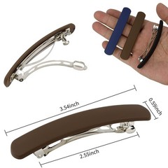 ATODEN Hair Claw Clips for Women – 3Pcs Matte 1 Count (Pack of 3), Style A