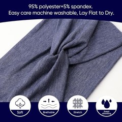 6 Pack Extra 6 Pcs: Black, Begonia Red, Earthy Brown, Grey, Beige, Navy Blue