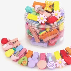 26Pcs Baby Girls Children Hair Clips Cute Fruit Pattern Hair Barrettes Hair Pins