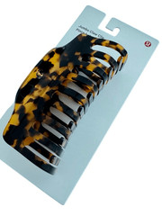 Lululemon Jumbo Claw Clip French Press / Burnt Caramel