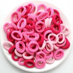 200 PCS Elastic Hair Ties Band Rope Ponytail Scrunchies Hair Holder for Girls