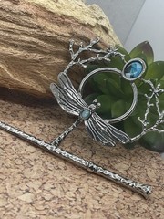 Dragonfly Festival Gem Hair pin Clip Women’s Hair Accessories Renaissance fair
